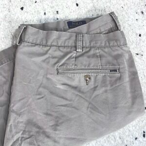Polo Ralph Lauren Chino Shorts Mens 44T Khaki Classic Fit Cotton Twill Tan